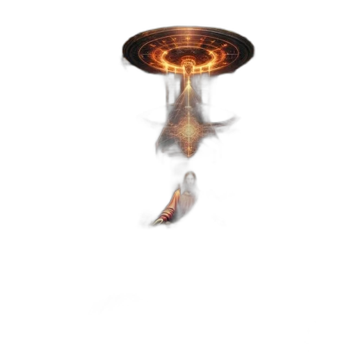 staff, dragon, hat, weapon transparent PNG cut-out