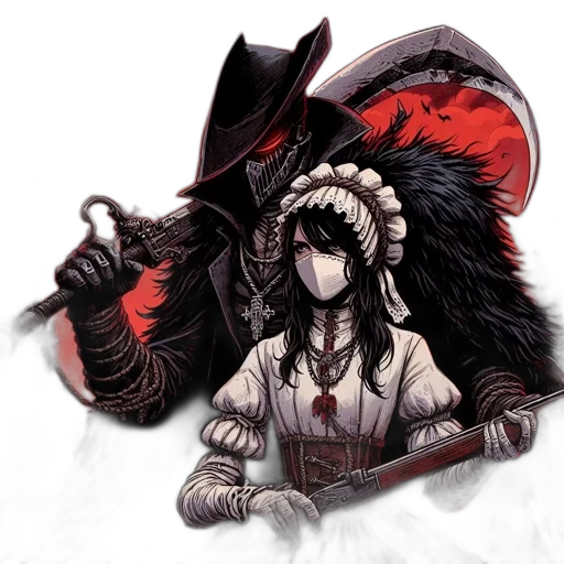 staff, mask, fantasy art, concept art transparent PNG cut-out