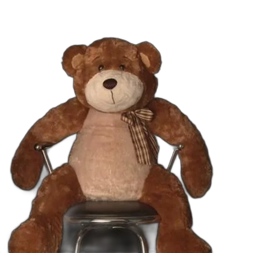furniture, large, brown, teddy transparent PNG cut-out
