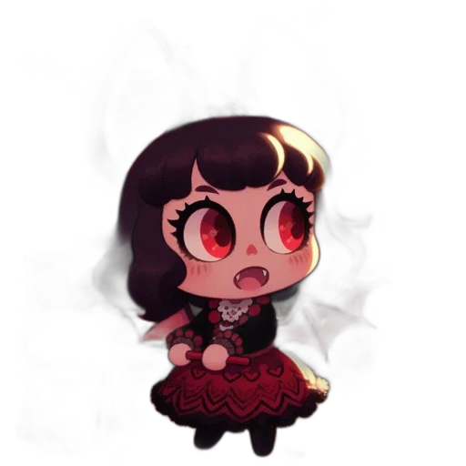 dress, creature, pixel art, concept art transparent PNG cut-out