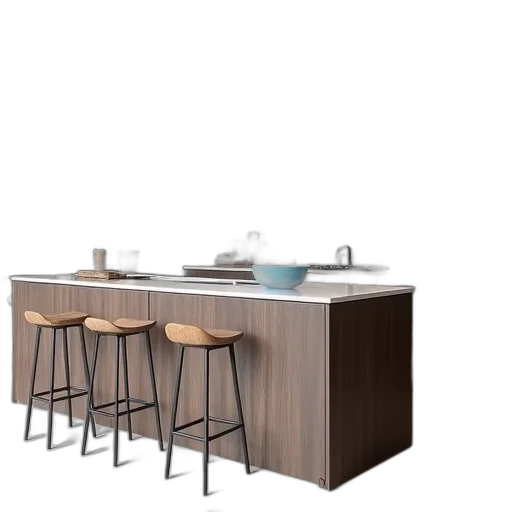 furniture, 3d render, photorealistic, concept art transparent PNG cut-out