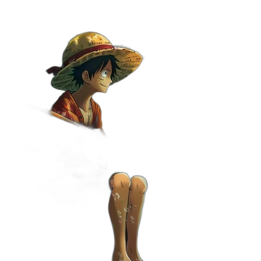 hat, dress, staff, umbrella transparent PNG cut-out