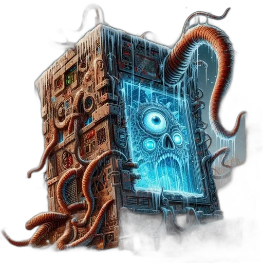 building, robot, creature, concept art transparent PNG cut-out