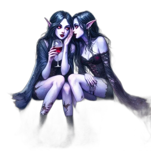 concept art, fantasy art, watercolor, pixel art transparent PNG cut-out
