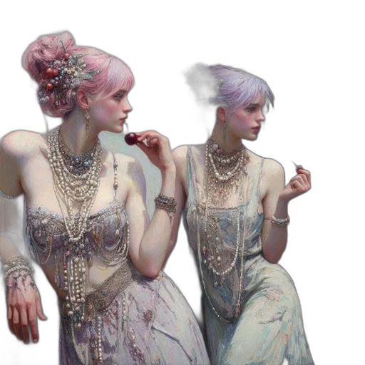 jewelry, dress, crown, concept art transparent PNG cut-out