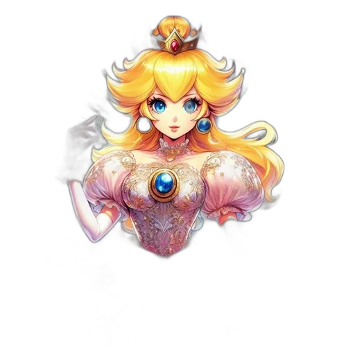 crown, jewelry, dress, staff transparent PNG cut-out