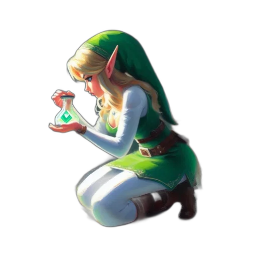 bottle, dress, weapon, mask transparent PNG cut-out