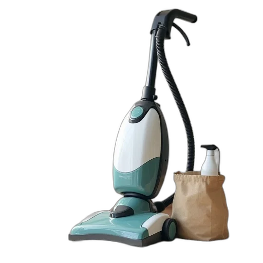 robot, staff, 3d render, carpet transparent PNG cut-out