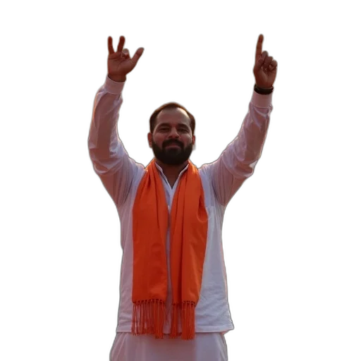 bjp, candidate, person, led transparent PNG cut-out