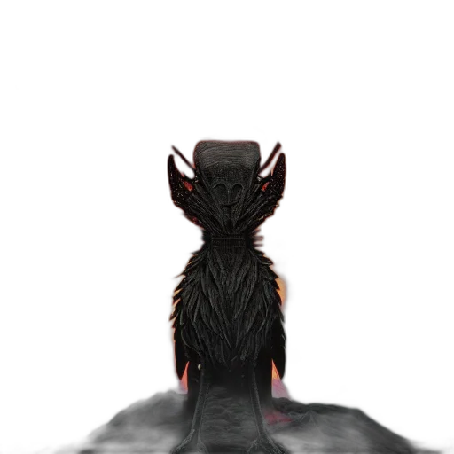 dragon, animal, hair, crown transparent PNG cut-out
