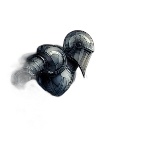 weapon, mask, sword, robot transparent PNG cut-out