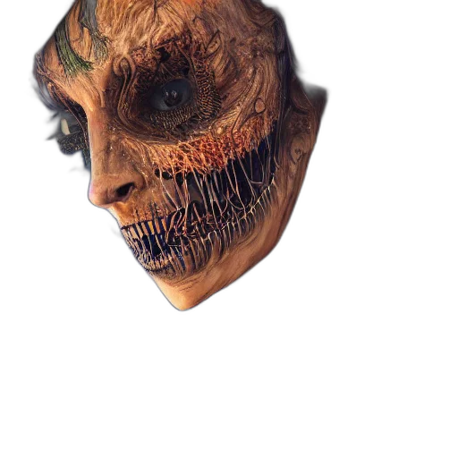 mask, face, creature, animal transparent PNG cut-out