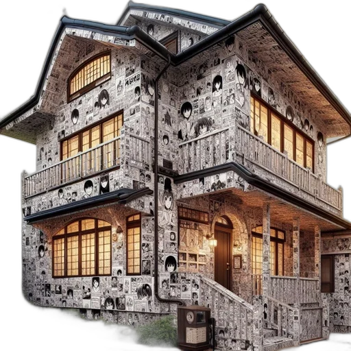 building, furniture, 3d render, photorealistic transparent PNG cut-out