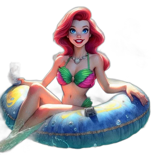 concept art, fantasy art, 3d render, cartoon transparent PNG cut-out