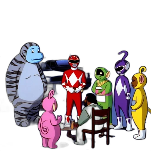 robot, staff, concept art, cartoon transparent PNG cut-out