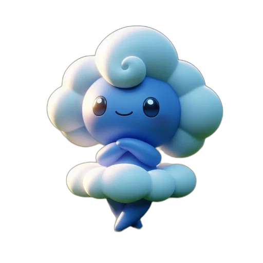 creature, staff, animal, flower transparent PNG cut-out