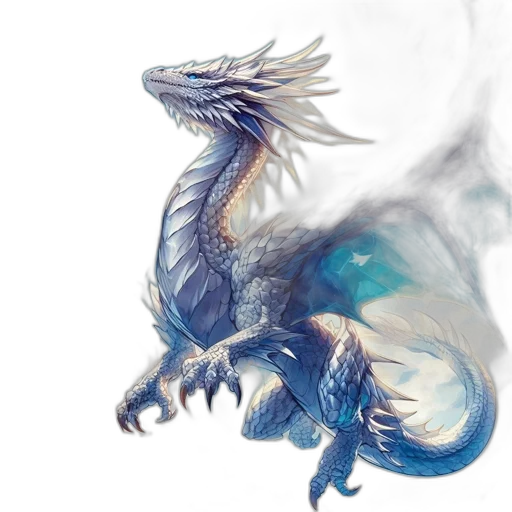 dragon, creature, animal, sword transparent PNG cut-out