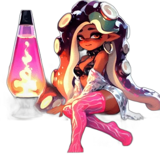 dress, weapon, staff, concept art transparent PNG cut-out