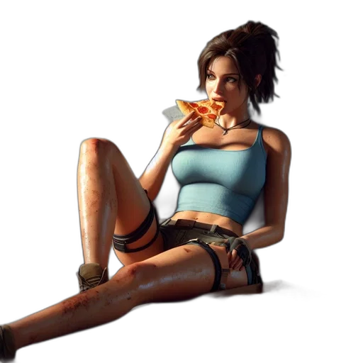 weapon, food, concept art, photorealistic transparent PNG cut-out