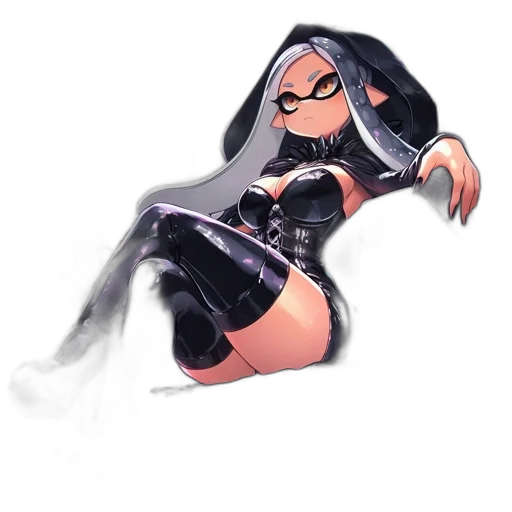 dress, weapon, jacket, staff transparent PNG cut-out