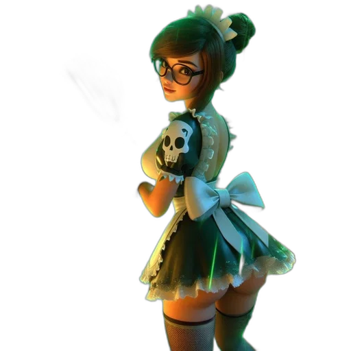 staff, weapon, dress, robot transparent PNG cut-out
