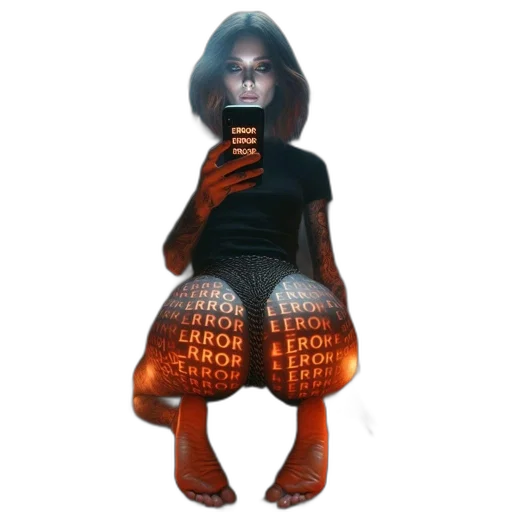 dress, mask, creature, robot transparent PNG cut-out
