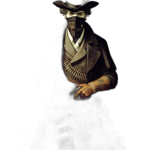 mask, hat, robot, staff transparent PNG cut-out