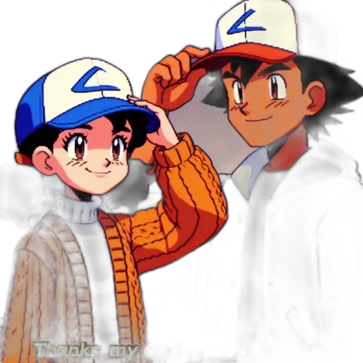 hat, jacket, anime, cartoon transparent PNG cut-out