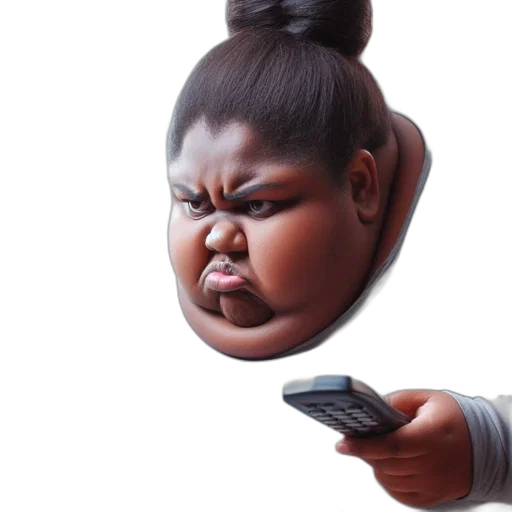 face, mask, staff, creature transparent PNG cut-out