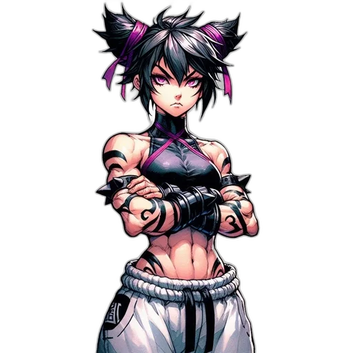 pixel art, concept art, comic book art, cyberpunk transparent PNG cut-out