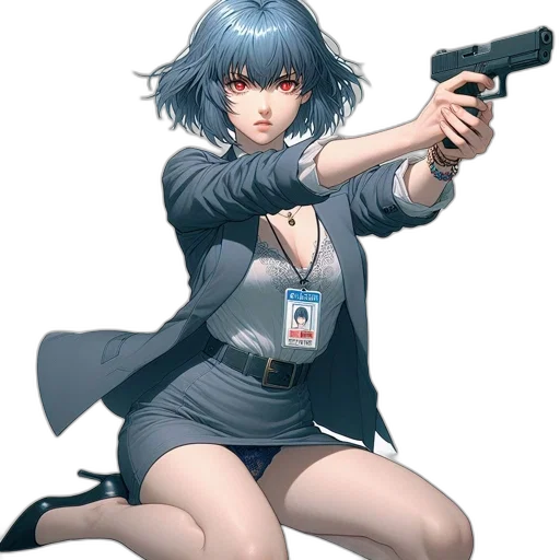 weapon, staff, jacket, concept art transparent PNG cut-out