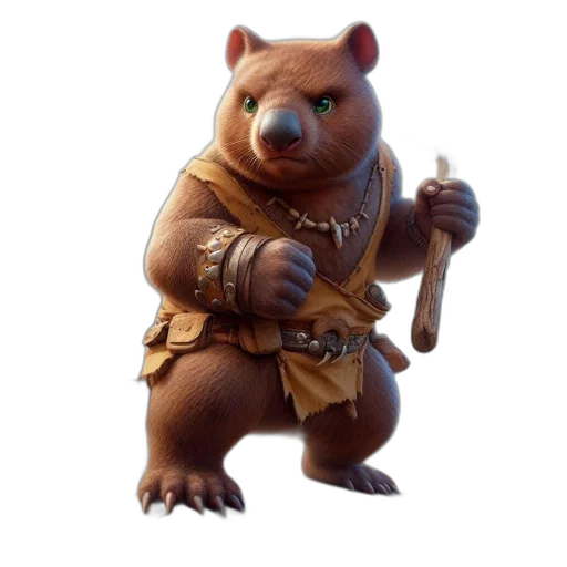 staff, animal, weapon, creature transparent PNG cut-out