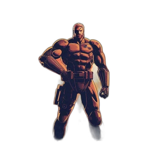 robot, weapon, animal, comic book art transparent PNG cut-out