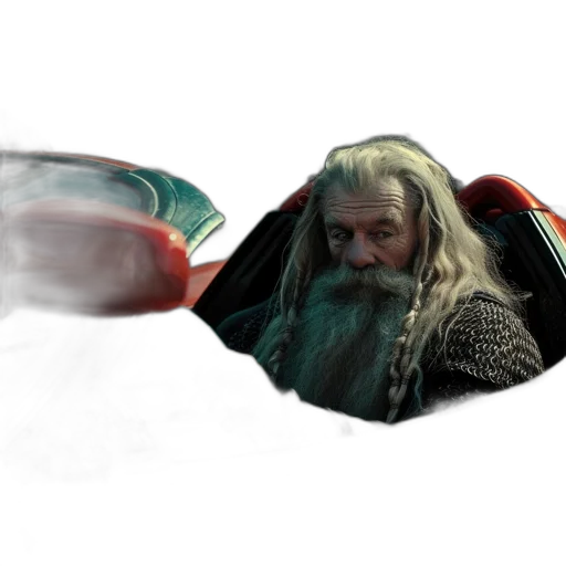 dragon, mask, hair, car transparent PNG cut-out