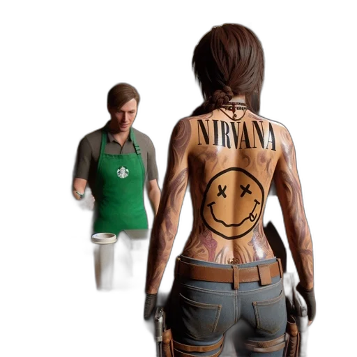 jacket, concept art, 3d render, interior transparent PNG cut-out