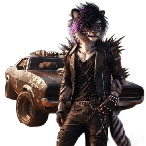 car, animal, weapon, staff transparent PNG cut-out