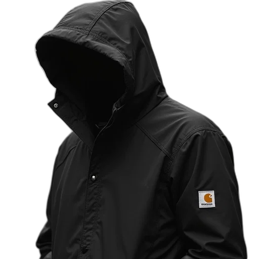 jacket, umbrella, cyberpunk, 3d render transparent PNG cut-out