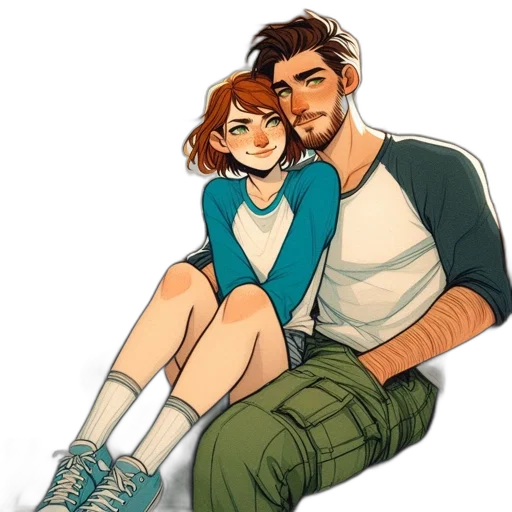 watercolor, pixel art, concept art, comic book art transparent PNG cut-out