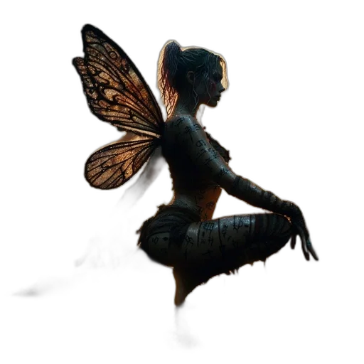 creature, concept art, fantasy art, pixel art transparent PNG cut-out