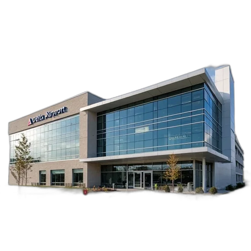 building, exterior, new, delta transparent PNG cut-out