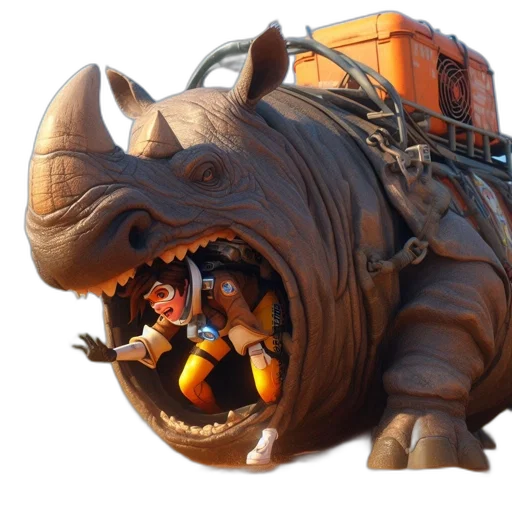 dragon, animal, creature, car transparent PNG cut-out