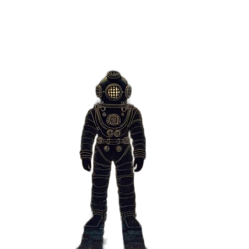 robot, jacket, mask, creature transparent PNG cut-out