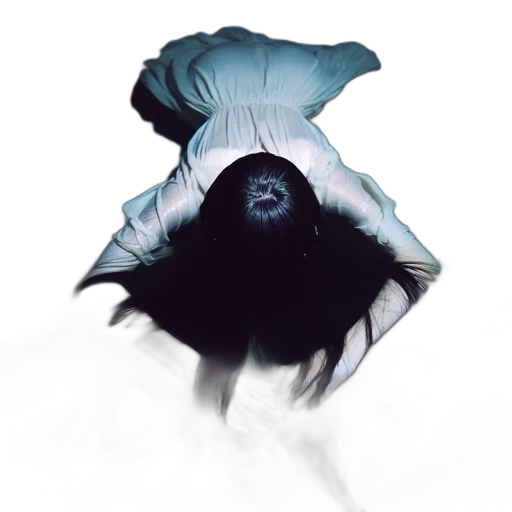 mask, creature, hair, face transparent PNG cut-out