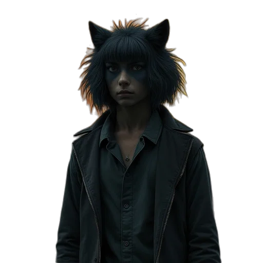 jacket, mask, animal, creature transparent PNG cut-out