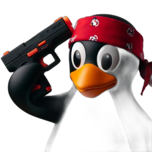 weapon, animal, hat, 3d render transparent PNG cut-out