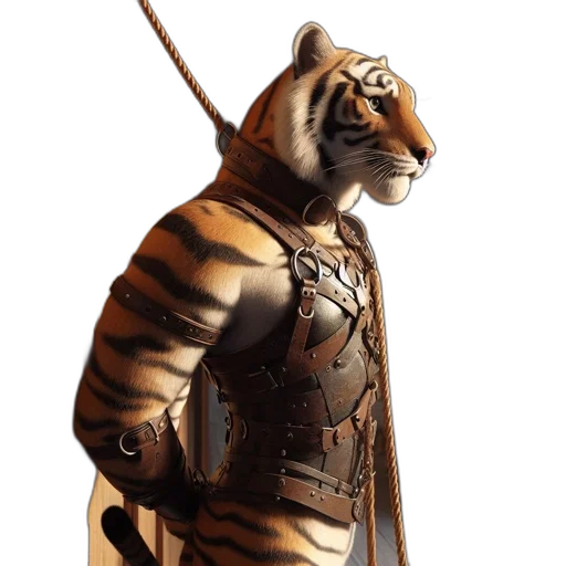 animal, staff, sword, fantasy art transparent PNG cut-out