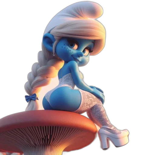 3d render, concept art, fantasy art, cartoon transparent PNG cut-out