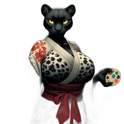 staff, dress, animal, concept art transparent PNG cut-out