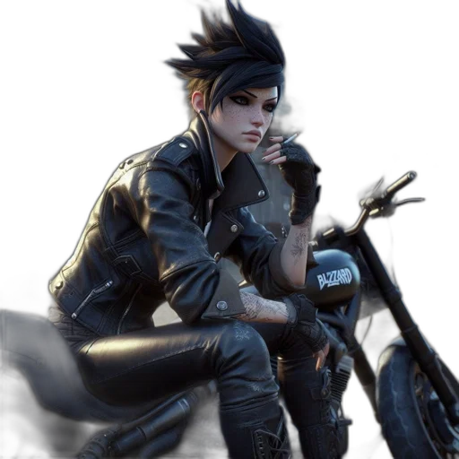 jacket, weapon, dragon, concept art transparent PNG cut-out