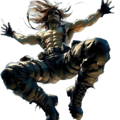 creature, hair, concept art, fantasy art transparent PNG cut-out
